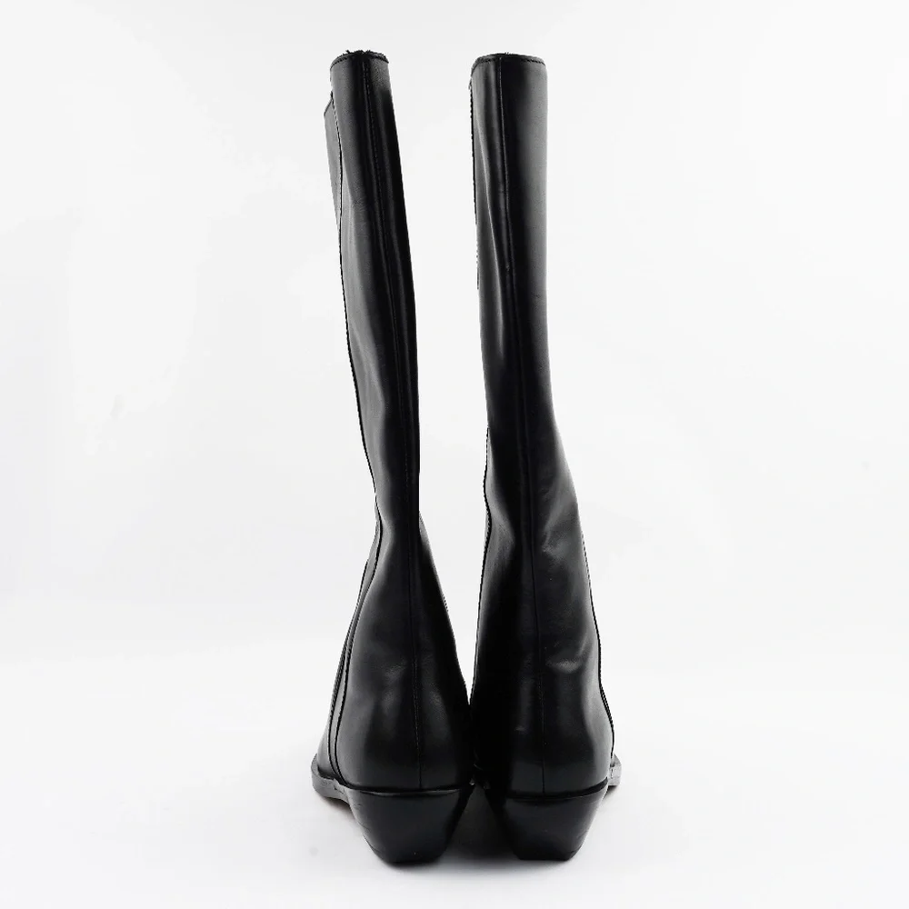 New MADEWELL The Antoine Tall Boot with Extended Calf in Black Leather - Picture 8 of 8